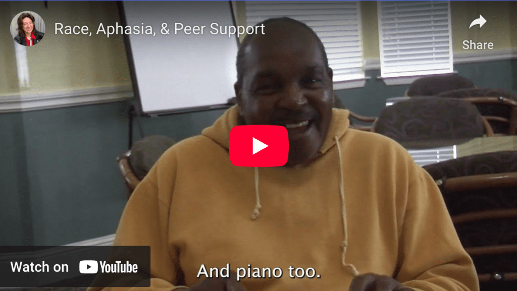 Race, Aphasia, & Peer&nbsp;Support